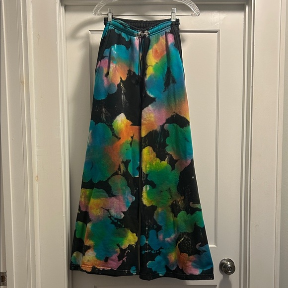 Big Bud Press Other - Big Bud Press Magic Waters Tie Dye Wide Leg Sweatpants - Size P, NWOT